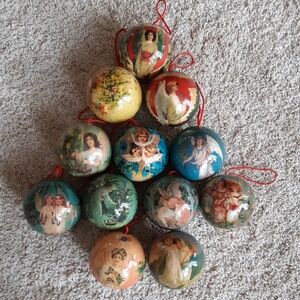 Twelve Glorious Angels Christmas Ornaments